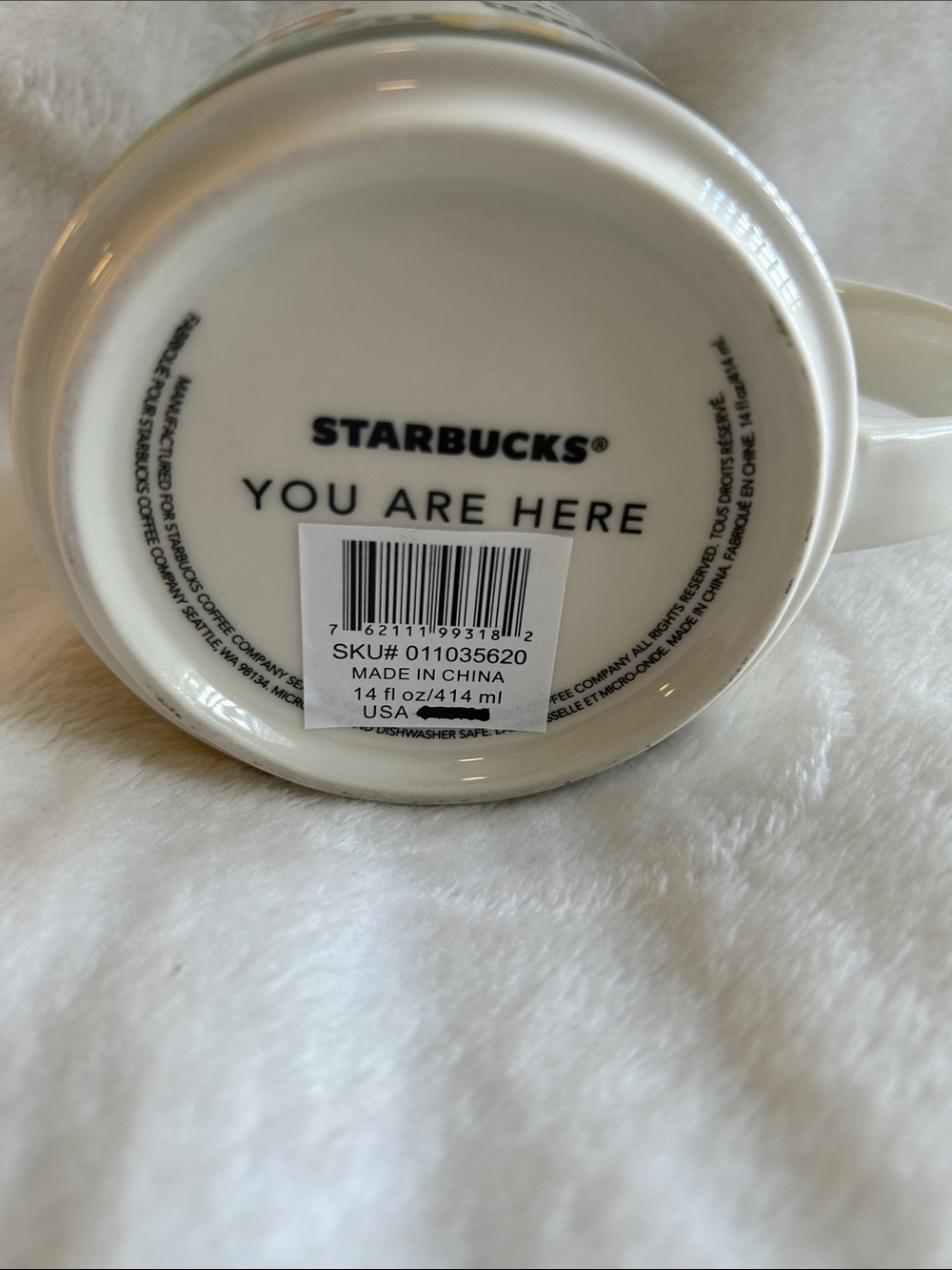 NEW Starbucks WISCONSIN
You Are Here YAH Series 14oz
Coffee Mug cow cheese 2017 - Picture 6 of 6